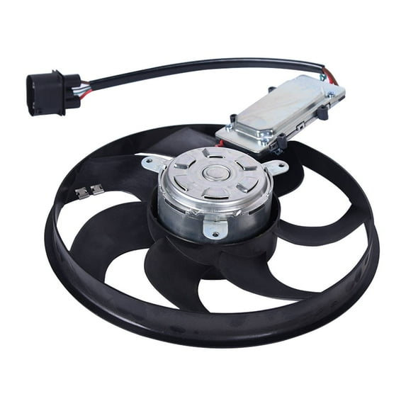 CLH Radiator Cooling Fan Assembly Left