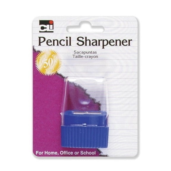 CLI Cone Receptacle Pencil Sharpener Plastic - Assorted - 1 / Pack