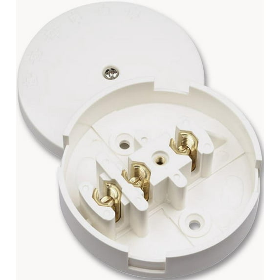 CLICK - Heavy Duty Junction Box, 30A, 3x Terminals, White