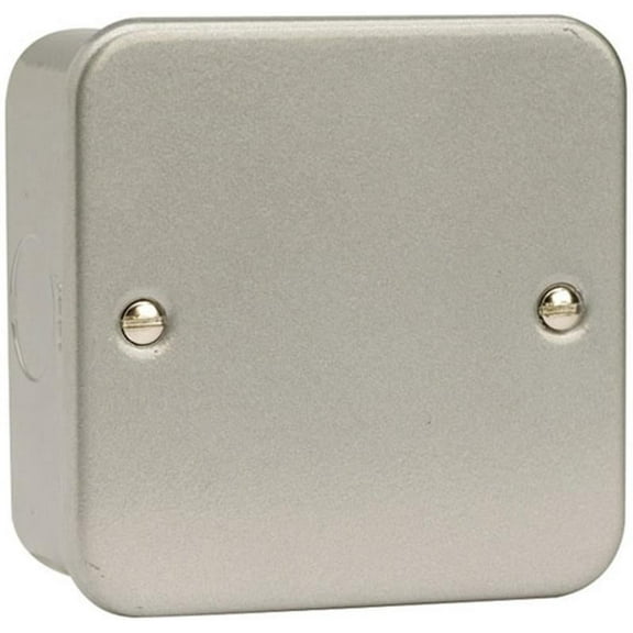 CLICK - Metal Clad Blanking Plate, 1-Gang