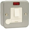 thumbnail image 1 of CLICK Metalclad 13A Switched Fused Spur with Flex Outlet with Neon Surface Mount, 1 of 1