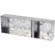CLICK - Steel Back Box, 1- & 2-Gang Dual, 35mm D