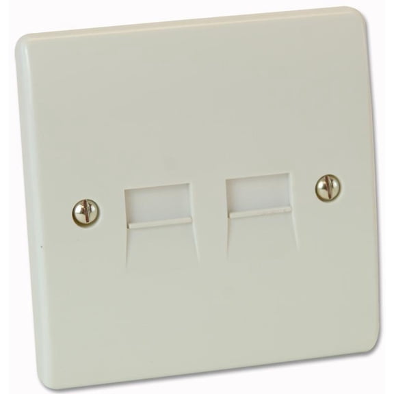 CLICK - Twin Secondary Telephone Socket
