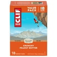 thumbnail image 1 of CLIF BAR - Crunchy Peanut Butter - Made with Organic Oats - 11g Protein - Non-GMO - Plant Based - Energy Bars - 2.4 oz. (18 Pack), 1 of 12