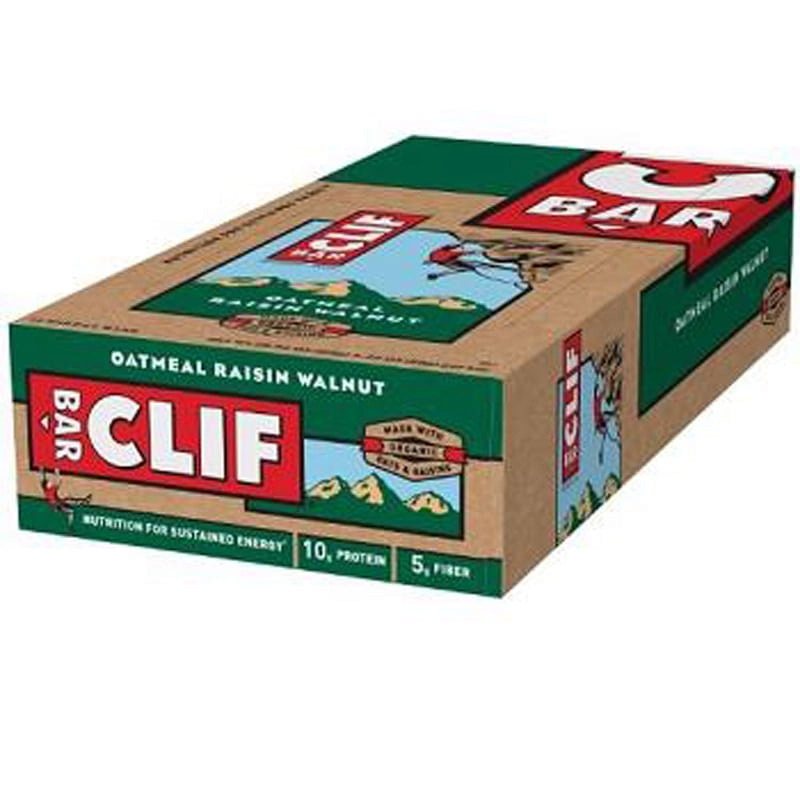 CLIF BAR Energy Bar Oatmeal Raisin Walnut (2.4 Ounce Protein Bar