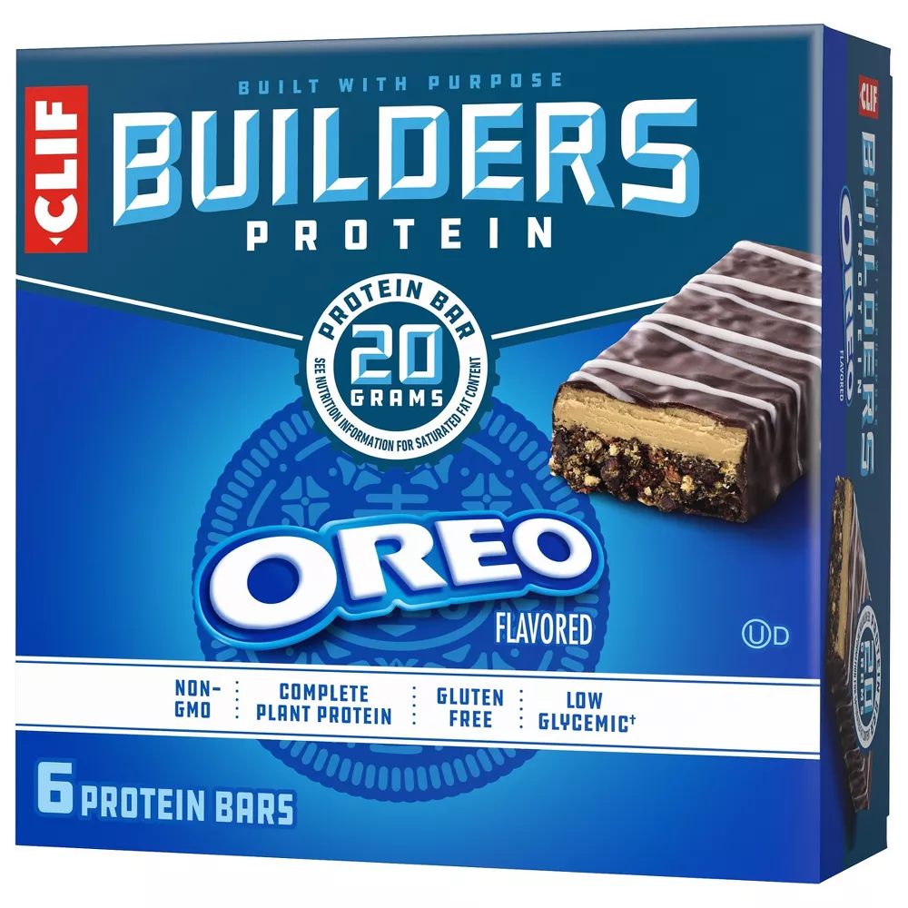 CLIF Builder's Oreo Protein Bars - 6ct