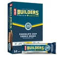 thumbnail image 1 of CLIF Builders + Caffeine TMA3&nbsp;- Chocolate Chip Cookie Dough Flavor - Plant Based Protein Bars - Gluten Free - Non-GMO - Low Glycemic - 20g Protein - 2.4 oz. (12 Count), 1 of 3