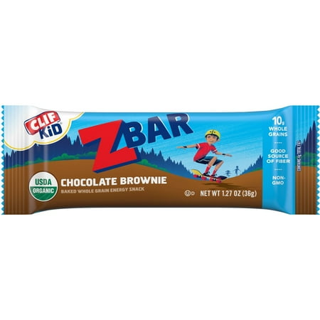 Zbar - Chocolate Brownie - Soft-Baked Energy Snack Bar - Non-GMO - 11g Whole Grains - USDA Organic Granola Bar (1 Count)
