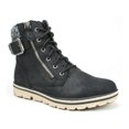 thumbnail image 1 of Cliffs by White Mountain Kelsie Women's Fashion Hiker Boots Color: Black Size: 8, 1 of 4