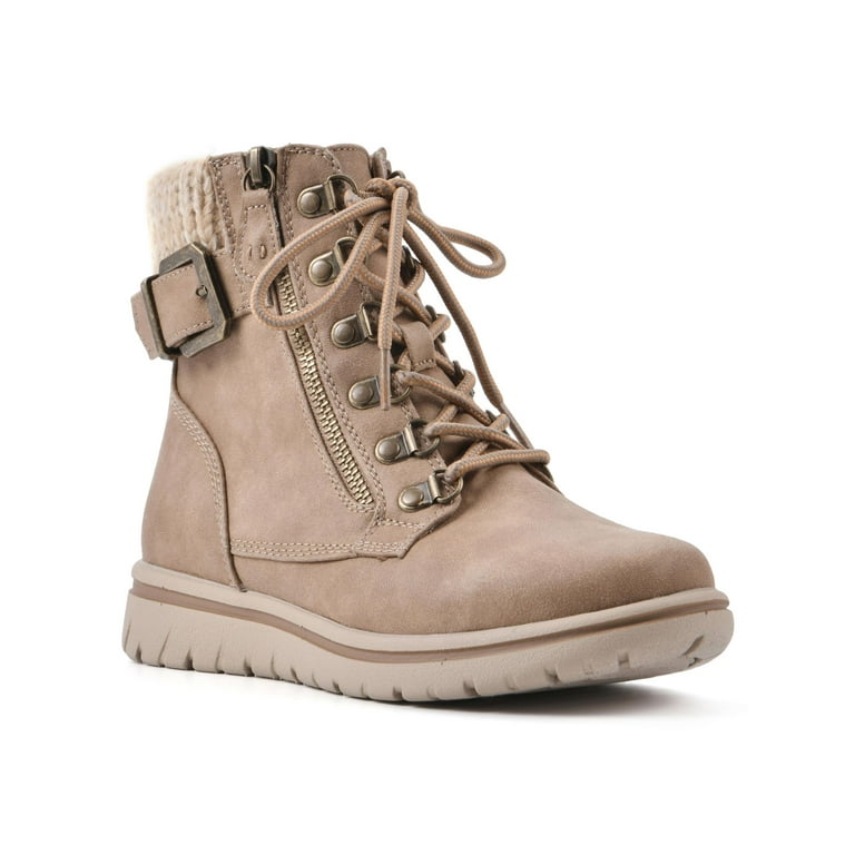 White mountain wedge hot sale booties