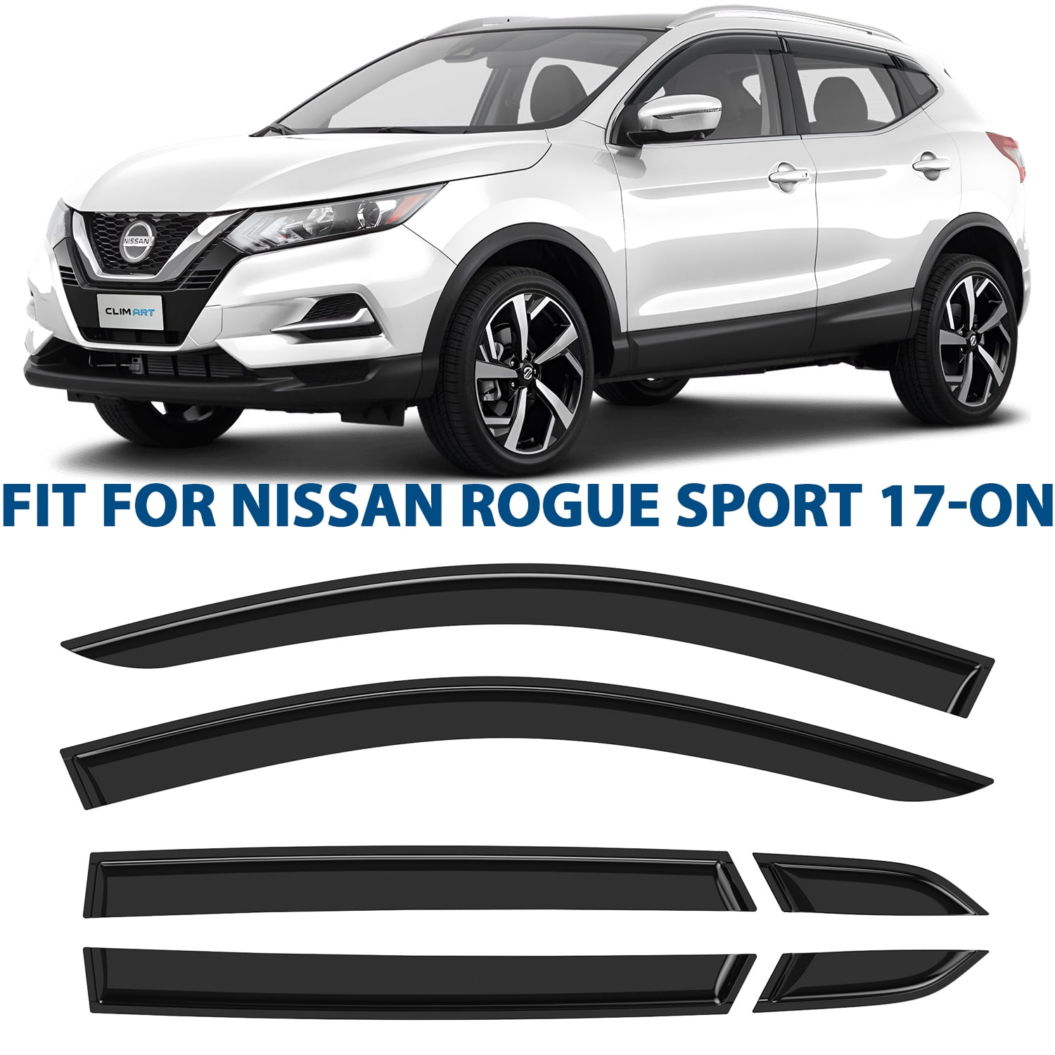 Front Sides Precut Nissan Rogue Sport Window Tint Kit