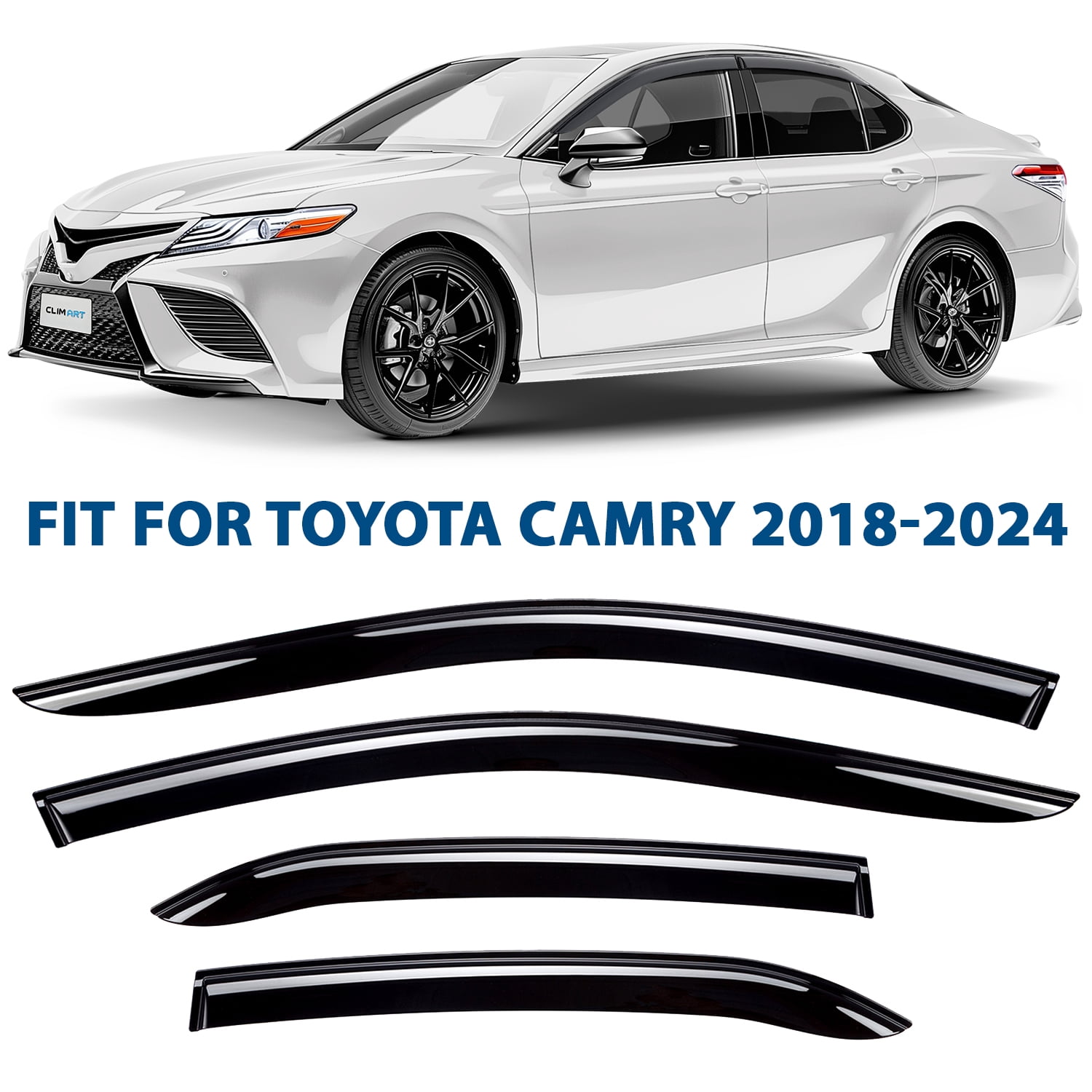 rain guards for car windows, outside mount window visors rain guards fit for 2012-2023 toyota camry, window deflectors, vent visors 4 pieces 94822 | Shop Trends rain guards for car windows, outside mount window visors rain guards fit for 2012-2023 toyota camry, window deflectors, vent visors 4 pieces 94822 | Shop Trends