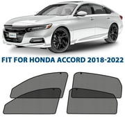 CLIM ART Magnetic Car Window Shades for Honda Accord 2018-2022, Sun Blocker Curtains, Side Window Covers, Car Accessories for Camping, Privacy Protection - MS0084