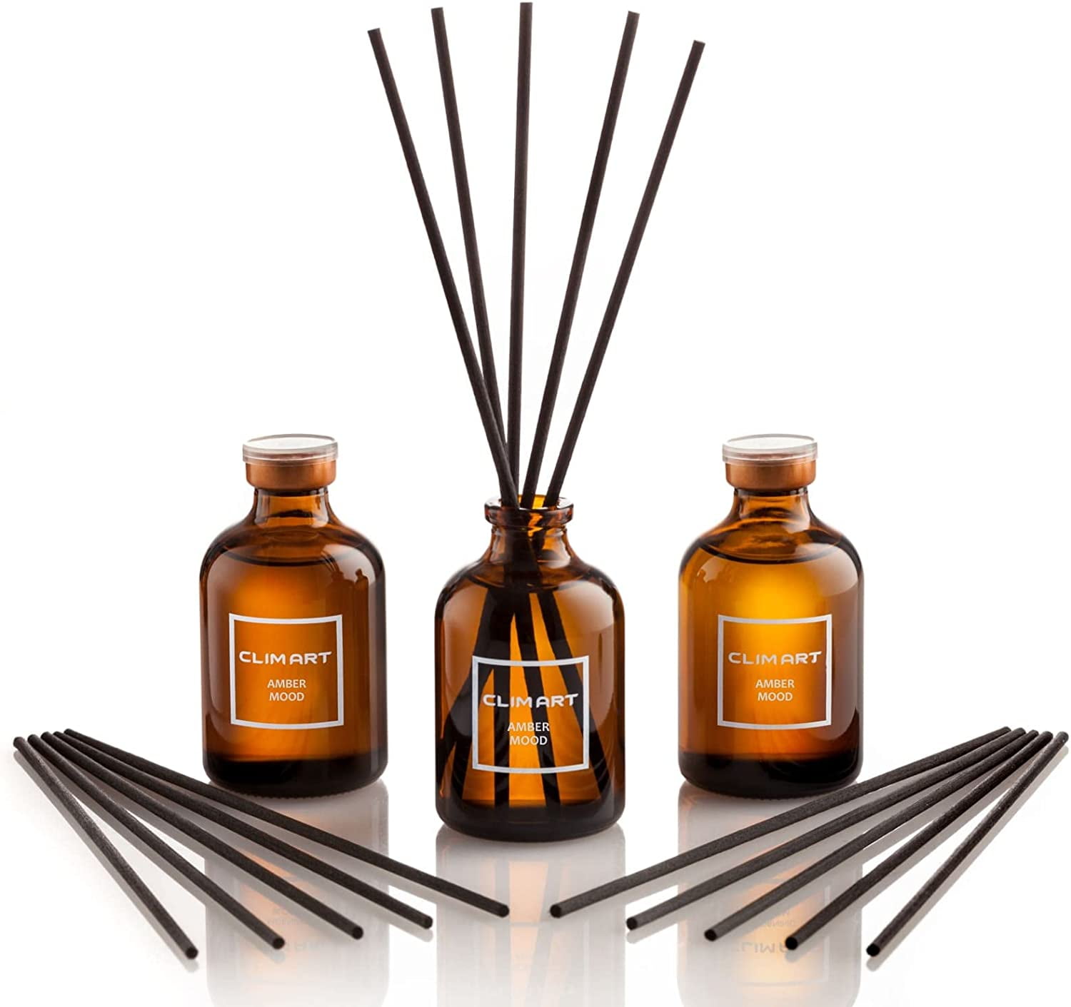 CLIM ART Morning Bloom Reed Diffusers Scented Sticks, 3 Sets, Home