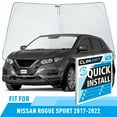 thumbnail image 1 of CLIM ART Windshield Sun Shade for Nissan Rogue Sport 2017-2022 SUV, Custom-Fit Foldable Car Sunshade, Vehicle Sun Protector, Front Auto Windshield Cover, Car accessories - WS7003, 1 of 8