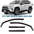 thumbnail image 2 of WellVisors Smoke Window Visors For 2001-2005 Toyota RAV4 - Sun Rain Deflectors, Polycarbonate 2 of 2