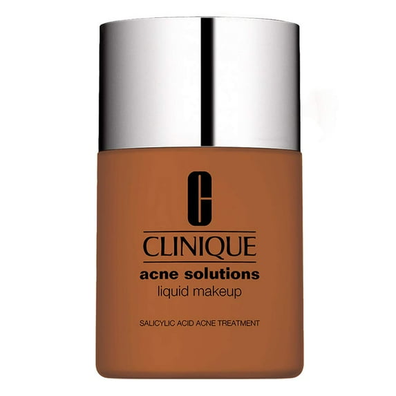 CLINIQUE ACNE SOLUTIONS ACNE SOLUTIONS FOUNDATION 1.0 OZ FRESH GINGER CLINIQUE/ACNE SOLUTIONS LIQUID MAKEUP 11 FRESH GINGER 1.0 OZ DRY COMBINATION/OILY SALICYLIC ACID ACNE TREATMENT