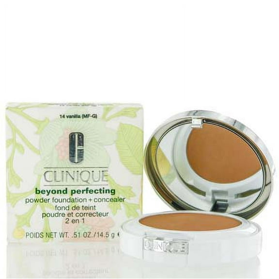 CLINIQUE/BEYOND PERFECTING POWDER FOUNDATION+CONCEALER 14 VANILLA 0.51 OZ(15ML)