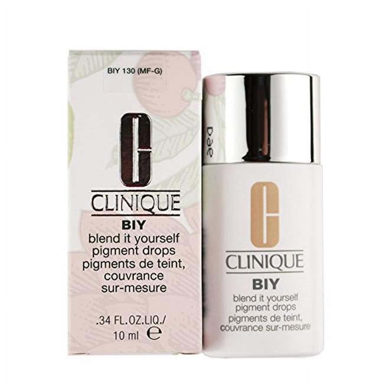 CLINIQUE BLEND IT YOURSELF FOUNDATION 0.34 OZ 130 CLINIQUE/BLEND IT YOURSELF 130 FOUNDATION 0.34
