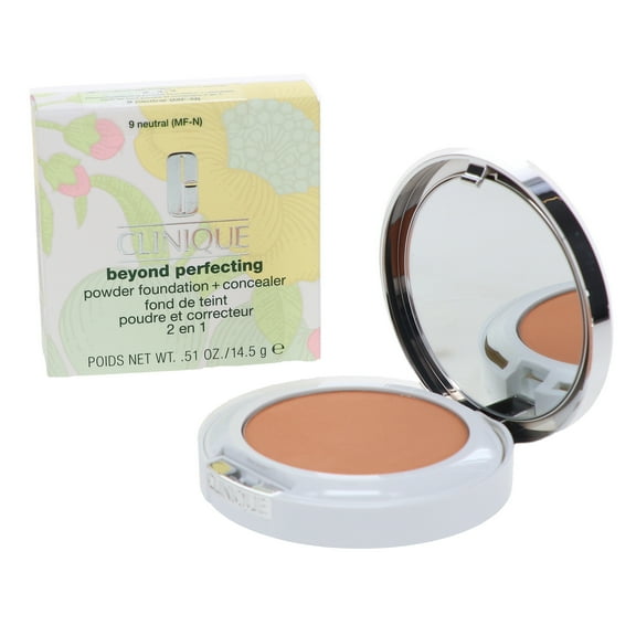 CLINIQUE Beyond Perfecting Powder Foundation + Concealer 09 Neutral 0.51 oz