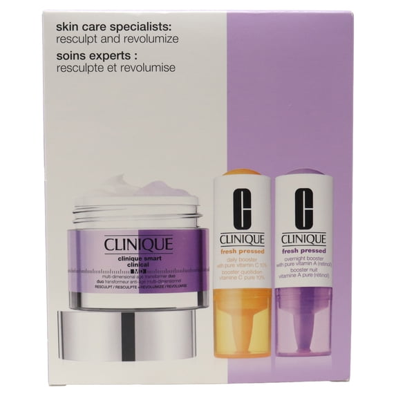CLINIQUE CLINIQUE/SKIN CARE SPECIALISTS: RESCULPT AND REVOLUMIZE SET
