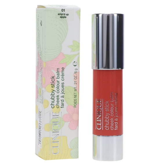CLINIQUE Chubby Stick Cheek Colour Balm 01 Amp'd Up Apple 0.21 oz