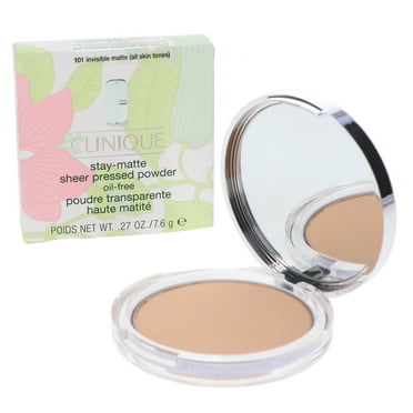 CLINIQUE Stay-Matte Sheer Pressed Powder 101 Invisible Matte 0.27 oz