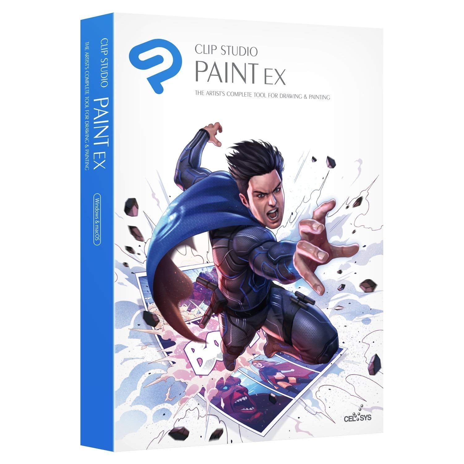 CLIP STUDIO PAINT EX - Version 1 - for Microsoft Windows and MacOS