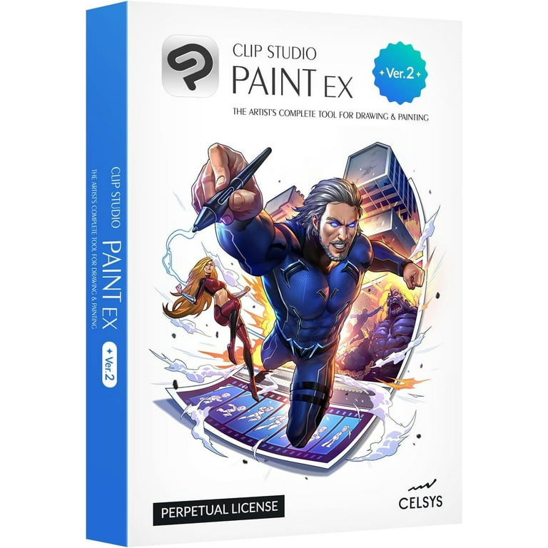 【新品・未使用】永年版　CLIP STUDIO PAINT EX テキスト付 新品・未使用】永年版 CLIP STUDIO PAINT EX テキスト付 新品