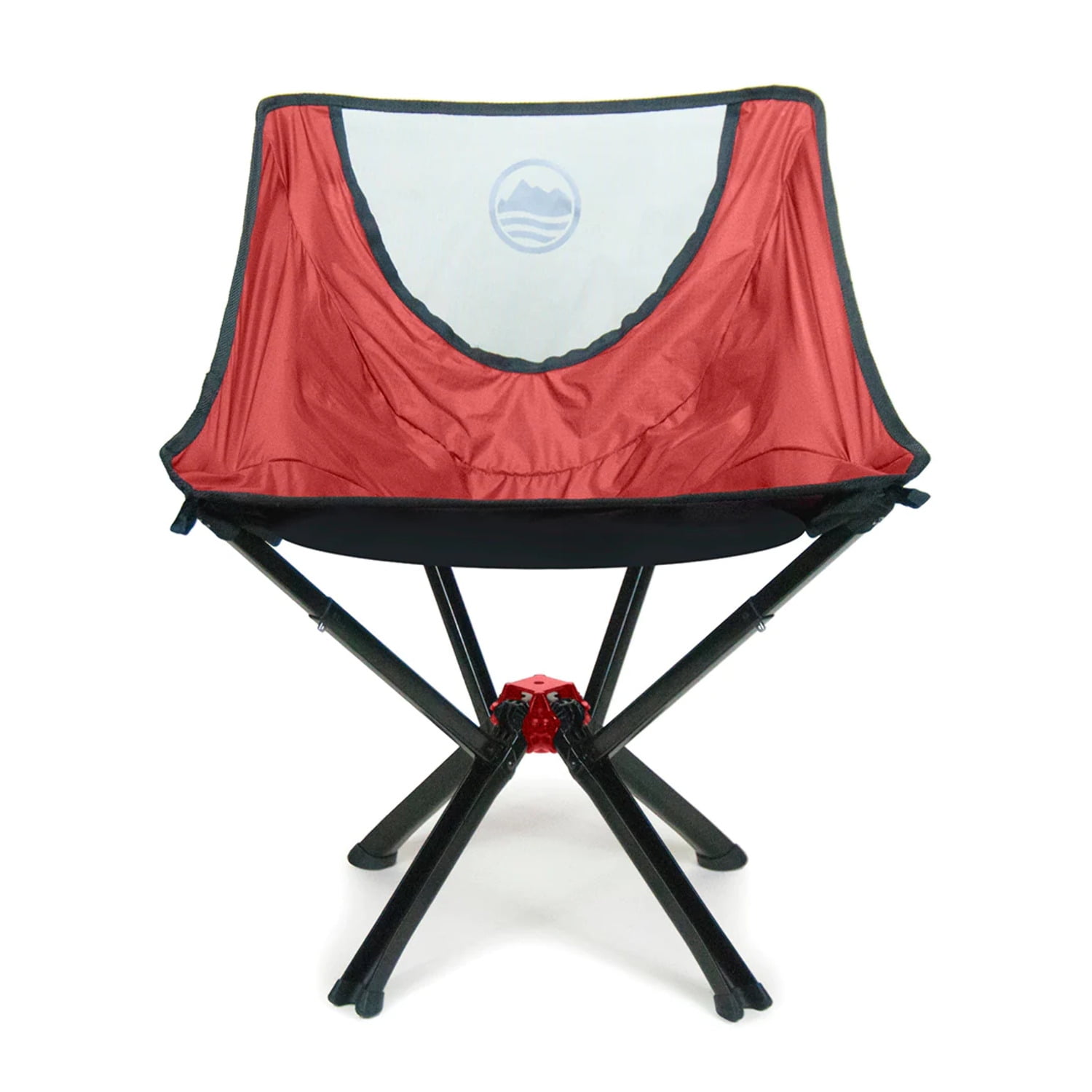 Red Portable Lightweight Folding Camping Chair