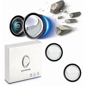 CLIQKWEN Car Camera Lens Protector & Backup Camera Rain Shield, 360° Full Protection Front Bumper Camera Lens Cover, Clear Weatherproof Anti-Glare Anti-Collision Lens Guard for Cars