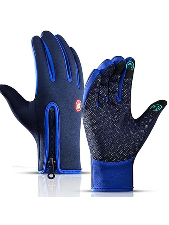 USB Heated Gloves , Windproof Waterproof Thermal Gloves for Men & Women, Touchscreen Compatible