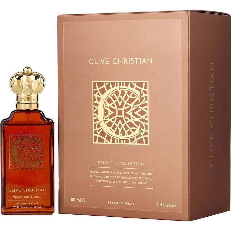 Clive Christian Men's C Woody Leather With Oudh Intense Parfum Spray 3.4 oz Fragrances 652638010229