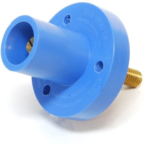 CLMMRS-DX CLM Cam Type, Mini Panel Mount, 150A, 3/4" threaded stud, M - Blue (D)