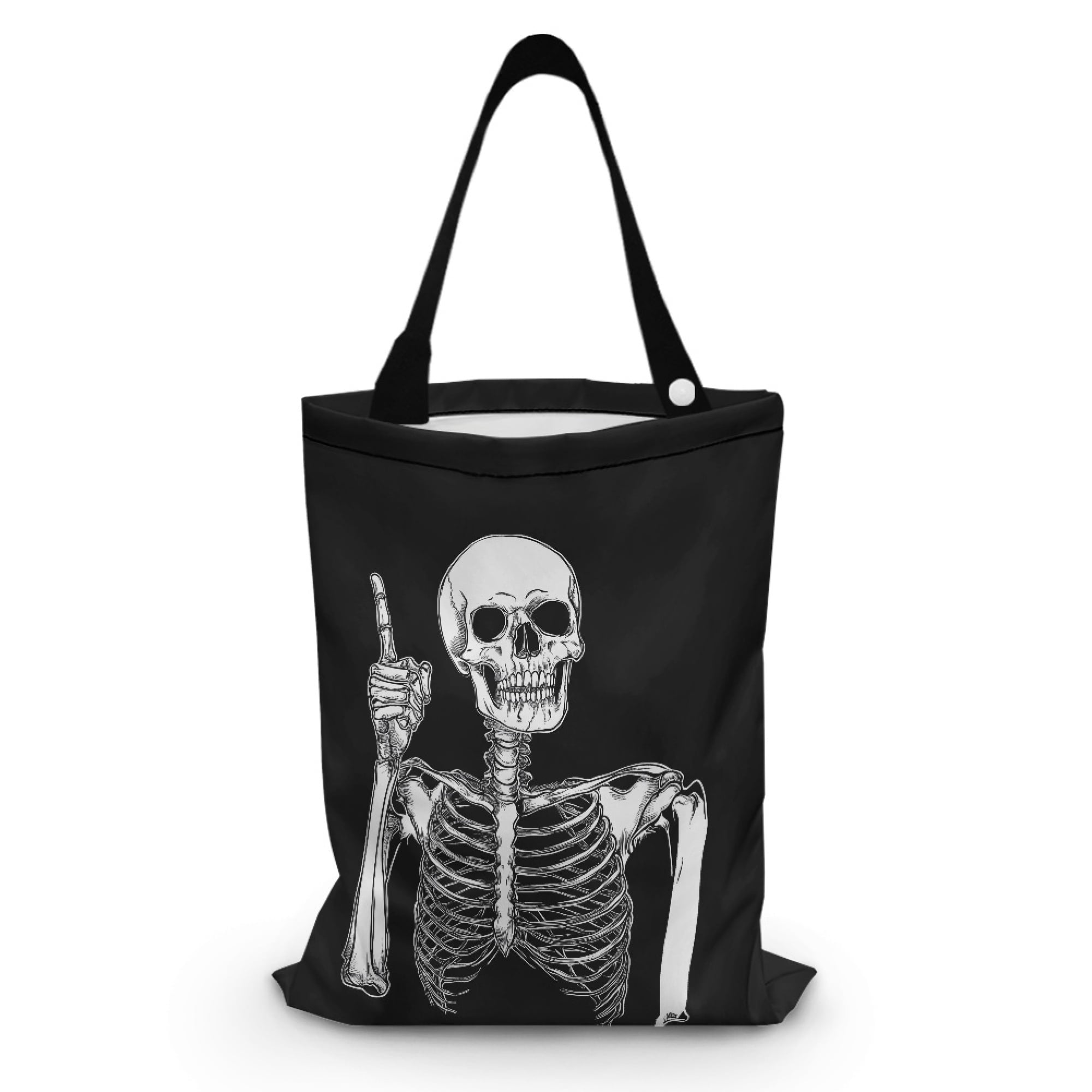 Yuyamidu Skull Car Trash Bag Hanging Car Rubbish Bag Small Garbage Bag