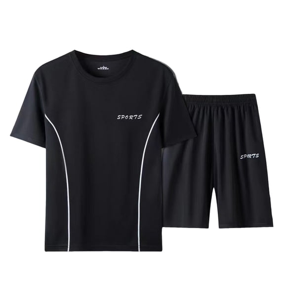 CLOISE 2 Piece Workout Sets for Men Outfits Lounge Sets Short Sleeve Button down Shirts Shorts Matching Summer Clothes