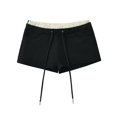 thumbnail image 1 of CLOISE Athletic Shorts for Women with Pockets Black L Summer Trendy Casual Short Shorts Solid Butt Lifting Shapewear Rope Tie Comfy Running Bermuda Shorts, 1 of 4