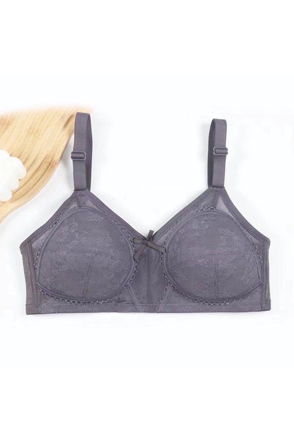 Bralettes for Women with Support Underwire Push up Stretch Cami Bras with Adjustable Straps Large Bust Bras with Support and Lift Lace Bras Everyday Bras Sleep Bras Blue 38/85