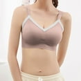 thumbnail image 1 of CLOISE Bralettes for Women with Support Underwire Push up Stretch Cami Bras with Adjustable Straps Large Bust Seamless Bras with Support and Lift Comfort Soft Lace Everyday Bras Red M, 1 of 5