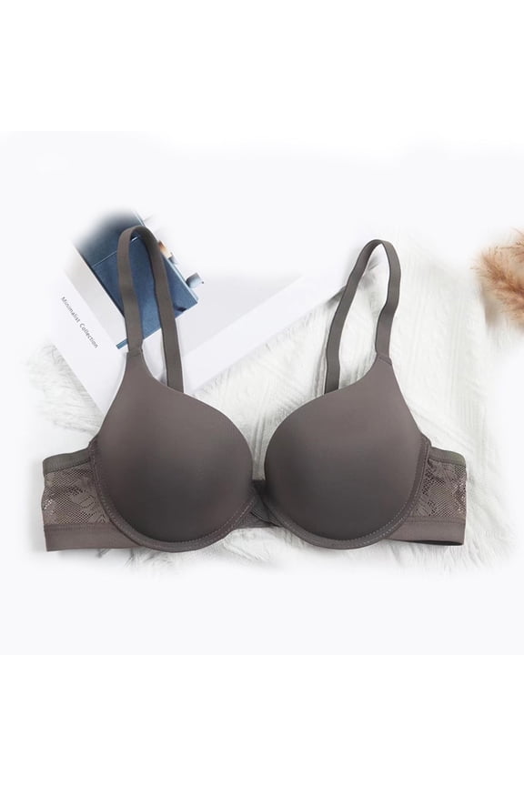 Bralettes for Women Working out Underwire Push up Stretch Cami Bras with Adjustable Straps Large Bust Seamless Bras with Support and Lift Comfort Lace Everyday Bras Army Green 36/80