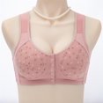 thumbnail image 1 of CLOISE Bras for Older Women Front Closure Usa, Long Line Bras Women, Push up Padded Bra, Pink, 1 of 3