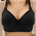 thumbnail image 1 of CLOISE Bras for Women No Underwire Push up Full Coverage Padded Comfortable Bras with Sagging Breasts Black M-2XL, 1 of 6