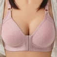 thumbnail image 1 of CLOISE Button Front Bras for Plus Size Women, Bras for Women, Posture Bra, Purple, 1 of 9