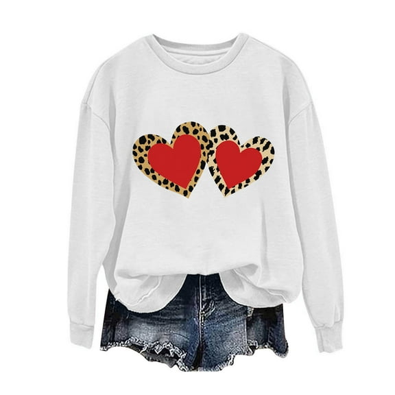 CLOISE Lightweight Sweatshirts for Women Christmas Crew Neck Tops Graphic Long Sleeve Pullover Fleece Winter Clothes