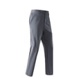 thumbnail image 1 of CLOISE Mens Travel Pants Big and Tall Long Pants Casual Trousers Solid Baggy Bottoms Elastic Waist Vacation Clothes, 1 of 3