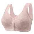 thumbnail image 1 of CLOISE Push up Bras for Women Plus Size Front Closure No Underwire Full Coverage Daily Bras with Sagging Breasts S-4XL, 1 of 6