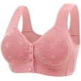 thumbnail image 1 of CLOISE Push up Bras for Women Plus Size Front Closure No Underwire Full Coverage Lounge Bras with Sagging Breasts 36-50, 1 of 7