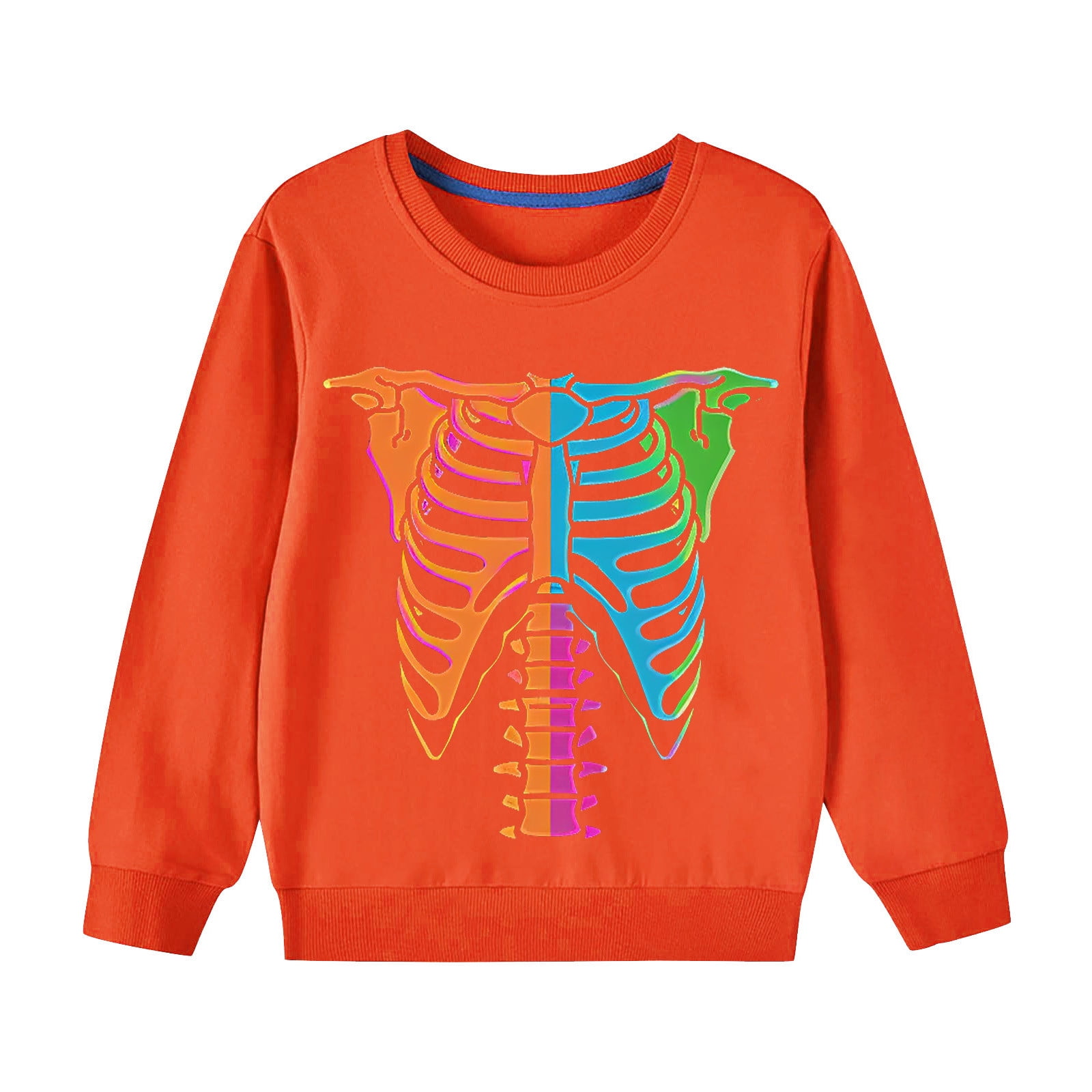 CLOISE Sweatshirt Kids Boys Girls Youth Halloween Long Sleeve Crew Neck ...