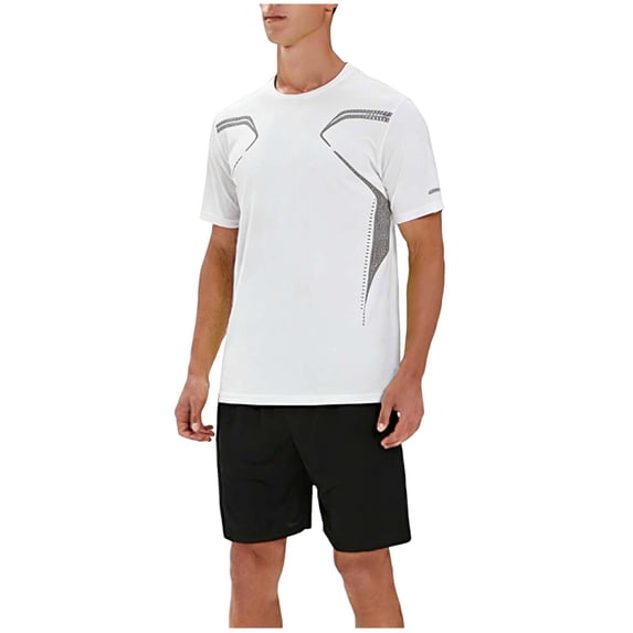 CLOISE Two Piece Workout Sets for Men Big and Tall Matching Set Outfits Short Sleeve Button down Shirts Shorts Vacation Clothes