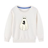 CLOISE White Halloween Kids Sweatshirts for Girls Boys Toddler Long ...